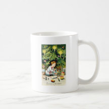 Vintage Christmas Coffee Mug