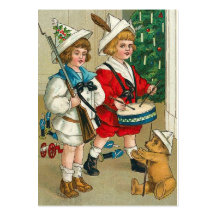 Vintage Christmas Gift Tags Business Card