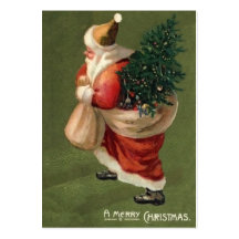 Vintage Christmas Gift Tags Business Card Templates