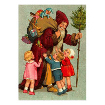 Vintage Christmas Gift Tags Business Card Templates