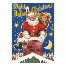 Vintage Christmas Gift Tags Business Card Template