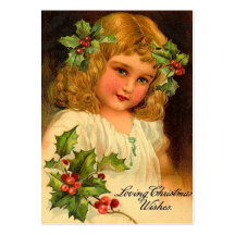 Vintage Christmas Gift Tags Business Cards
