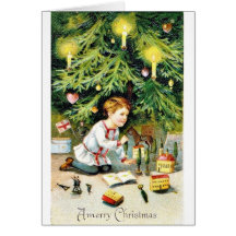 Vintage Christmas Greeting Card
