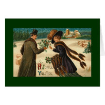 Vintage Christmas Greeting Card