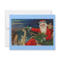Vintage Christmas Invites
