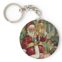 Vintage Christmas Key Chain
