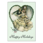 Vintage Christmas Love Greeting Card