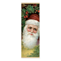 Vintage Christmas LOVE Note or Gift Tag Business Card