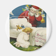 Vintage Christmas Magnet
