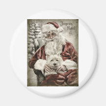 Vintage Christmas Magnets