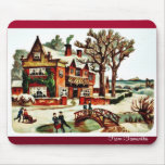 Vintage Christmas Mouse Pads