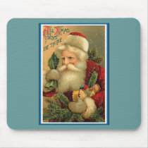 Vintage Christmas Mouse Pads