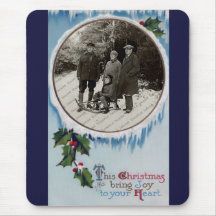Vintage Christmas Mousepad
