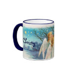 Vintage Christmas Mug - personalize