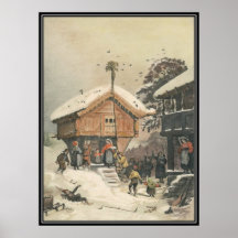 Vintage : Christmas - Poster