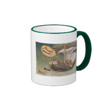 Vintage Christmas Saint Nicholas Coffee Mug