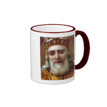Vintage Christmas Saint Nicholas Coffee Mug