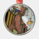 Vintage Christmas, Saint Nicholas with Toys Christmas Ornament