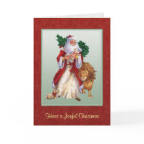 Vintage Christmas St.Nicolas card