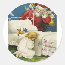 Vintage Christmas Stickers