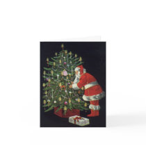 Vintage Christmas Thank You Cards