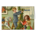Vintage Christmas Thank You Cards