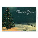 Vintage Christmas Thank You Cards