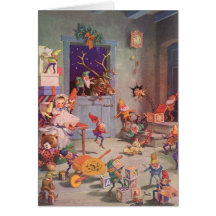 Vintage Christmas Thank You Cards