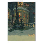Vintage Christmas Thank You Cards