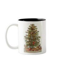 Vintage Christmas Tree Coffee Mug