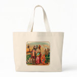 Vintage Cigar Label With Native American Chief Bags