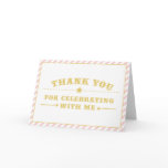 Vintage Circus Elephant - Birthday Thank You cards