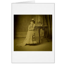Vintage Circus Freak Midget Woman Cards
