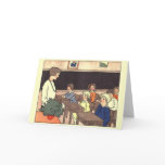 Vintage Classroom Greeting Card