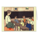 Vintage Classroom Greeting Card