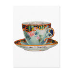 Vintage Coffee Cup Postcard