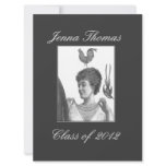 Vintage collage Graduation announcement