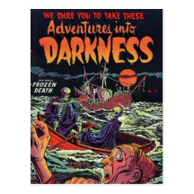 Vintage comic strips - post card