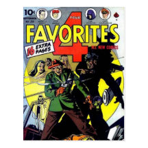 Vintage comic strips - postcards