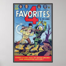 Vintage comic strips - posters