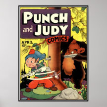 Vintage comic strips - posters