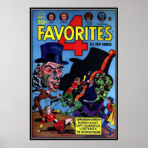 Vintage comic strips - posters