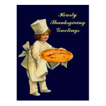 Vintage Cook Postcard
