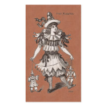 Vintage Costume Designer / Vintage Clothing Shop Business Card