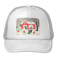 Vintage Countryside Greetings Hat