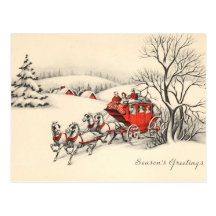 Vintage Countryside Postcard