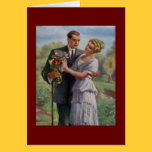 Vintage Couple In Love cards