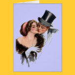 Vintage Couple Kiss cards