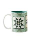 Vintage Coverlets and Quilts Mug II