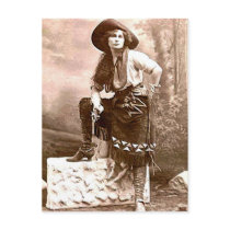 Vintage Cowboys 21 Postcard